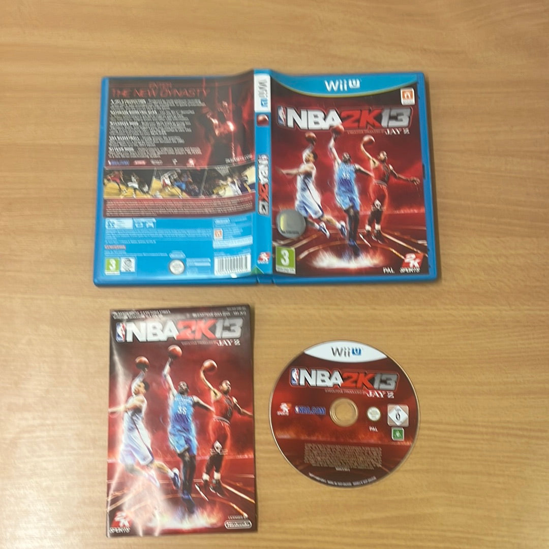 NBA 2K13 Nintendo Wii U game NBA 2K13 Nintendo Wii U game